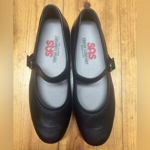 SAS “Maria” all leather Mary Jane women’s shoes. Black size 8M. NEW! No box